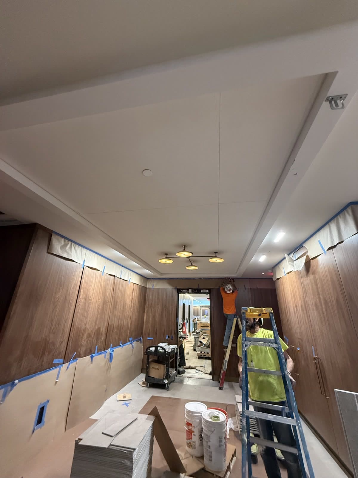 Walnut fit-out — general contracting project in Detroit by Persha Family Construction